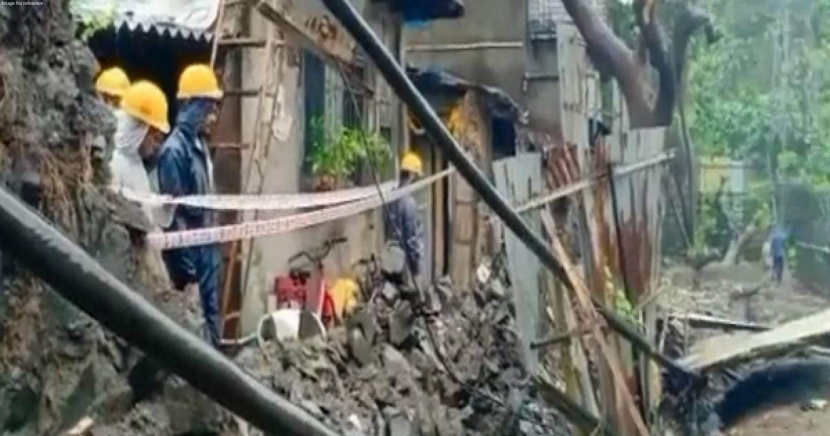 Maharashtra: 40-foot-long wall collapsed in Thane West following incessant rain